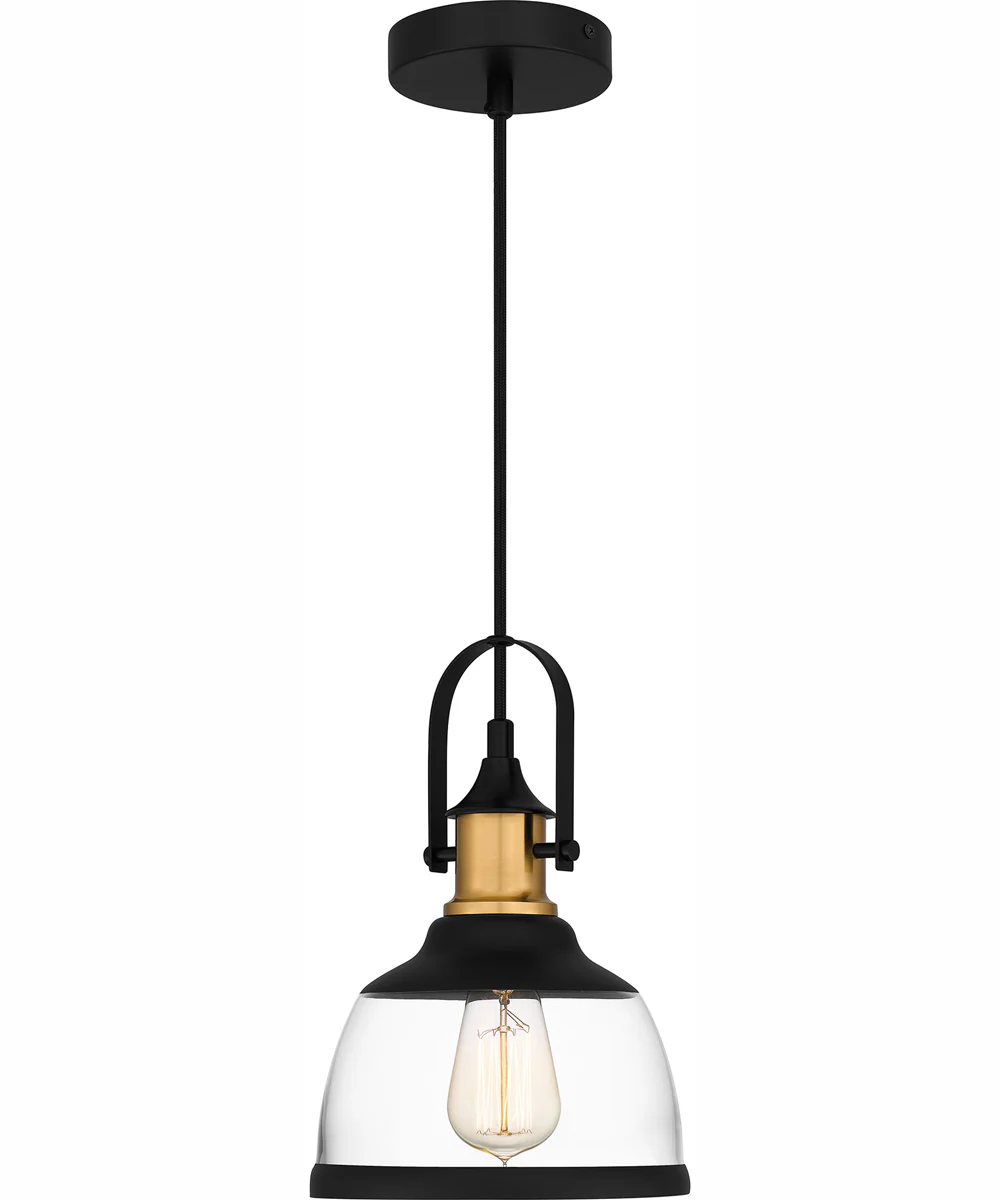 Quoizel Piccolo Pendant Small 1-light Mini Pendant Matte Black - Image 4