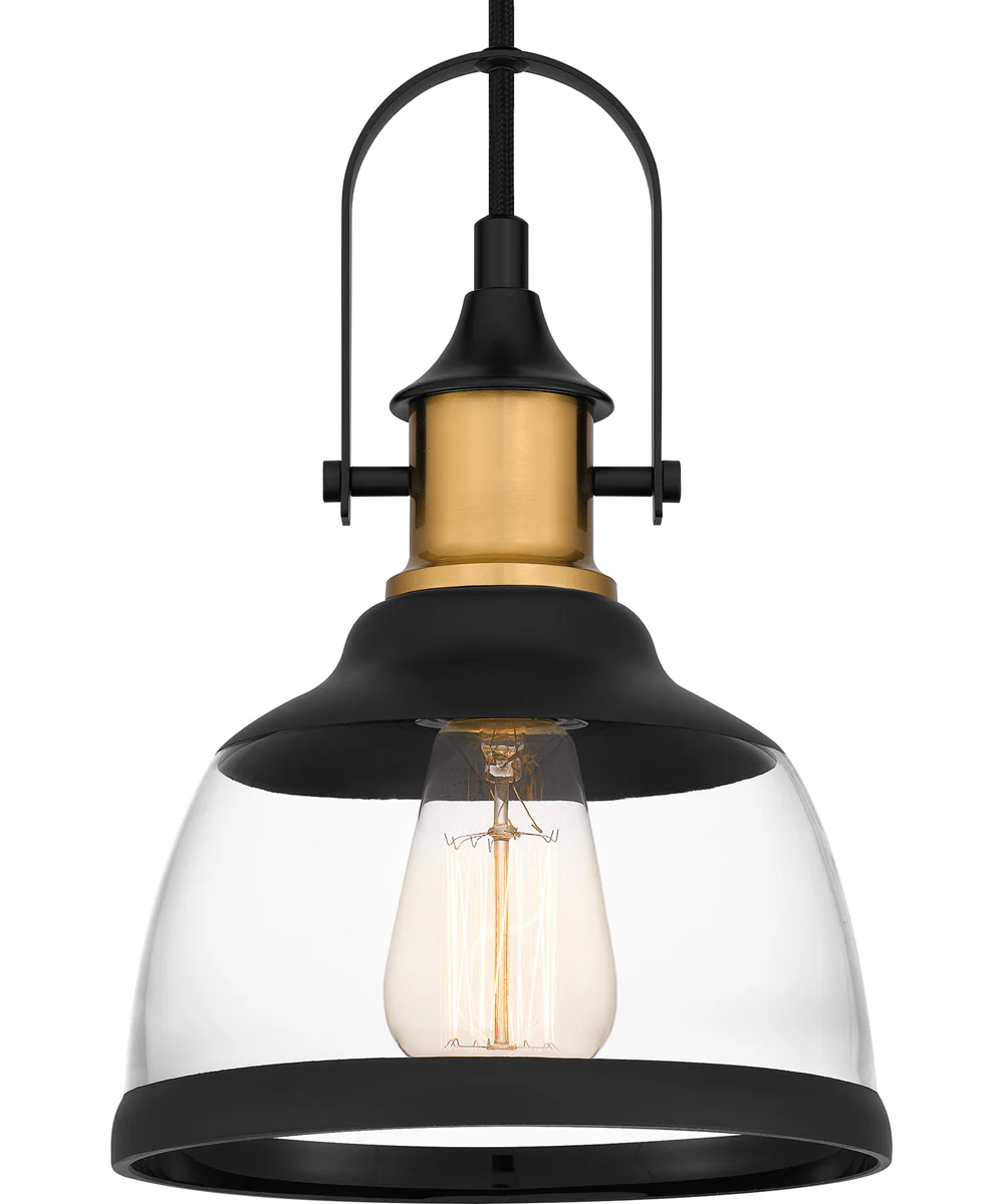 Quoizel Piccolo Pendant Small 1-light Mini Pendant Matte Black - Image 6