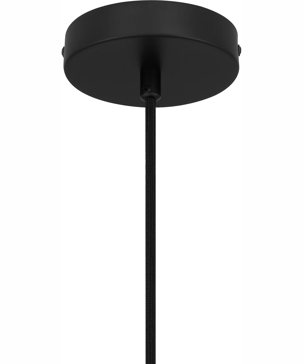 Quoizel Piccolo Pendant Small 1-light Mini Pendant Matte Black - Image 7