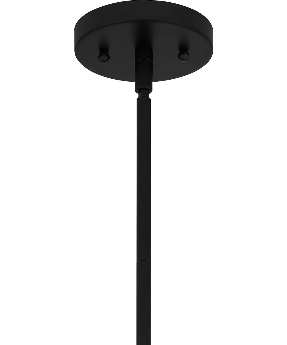 Quoizel Piccolo Pendant Small 1-light Mini Pendant Matte Black - Image 6