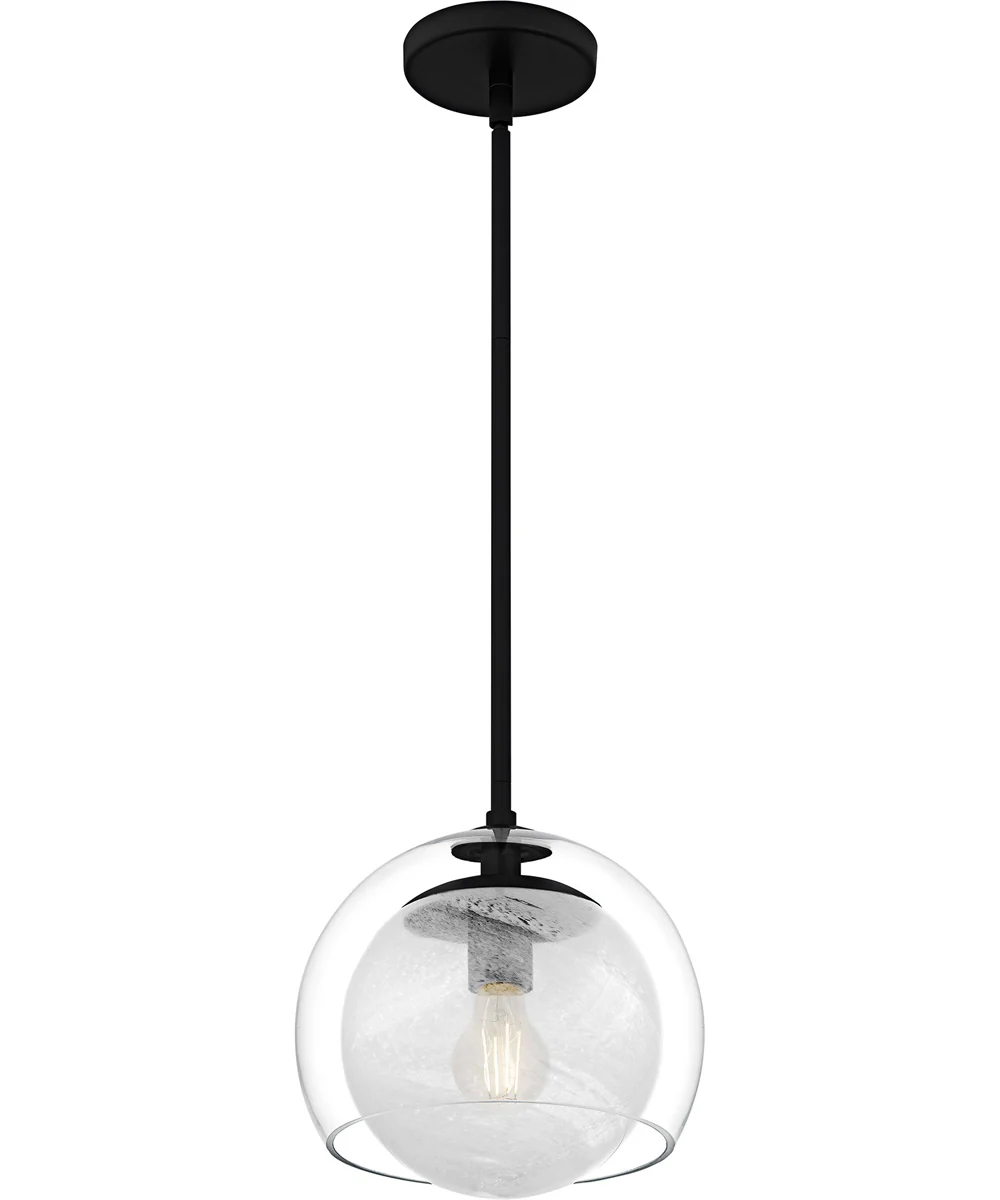 Quoizel Piccolo Pendant Small 1-light Mini Pendant Matte Black - Image 4
