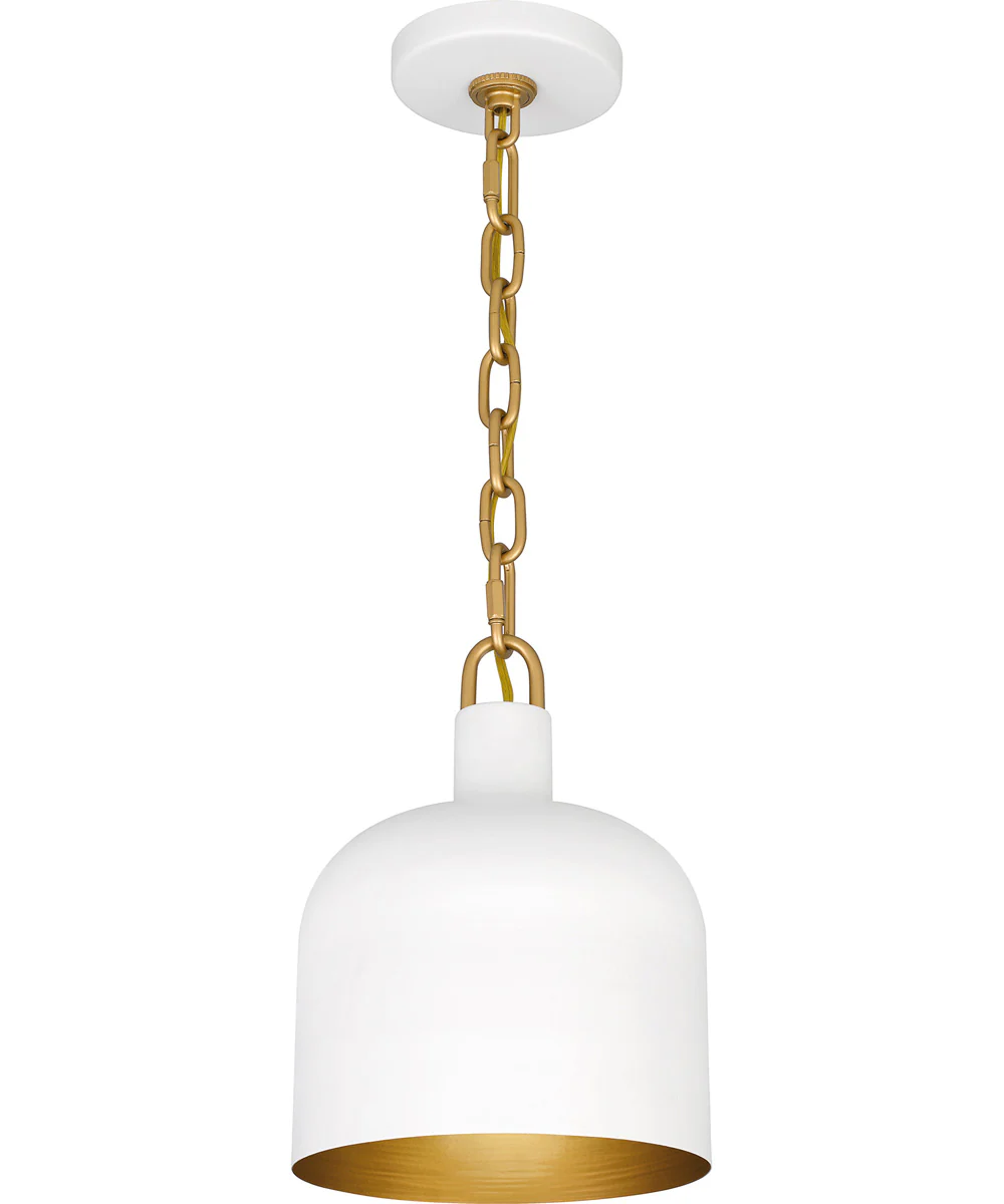Quoizel Piccolo Pendant Small 1-light Mini Pendant Matte White