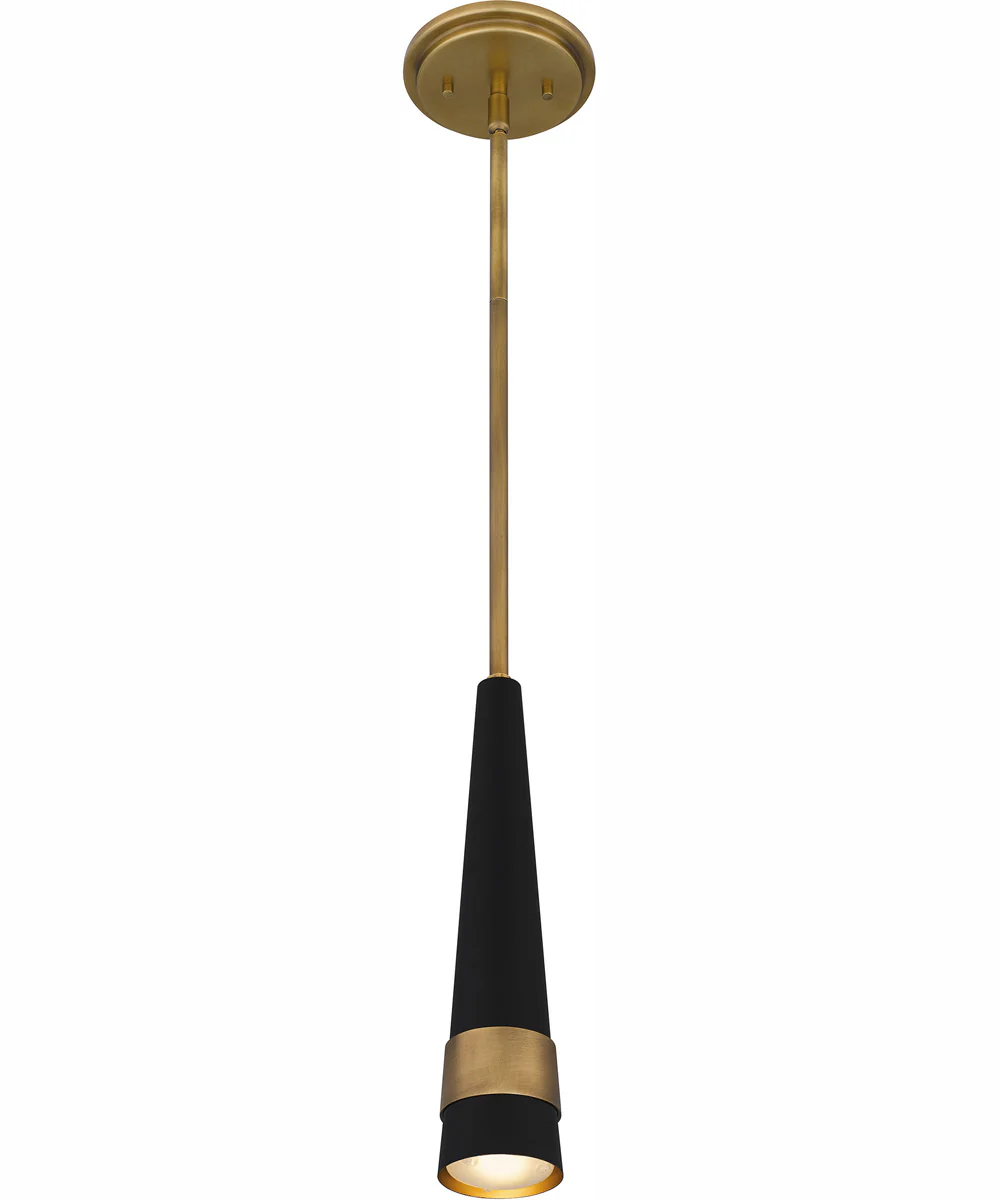 Quoizel Piccolo Pendant Small Mini Pendant Weathered Brass - Image 5