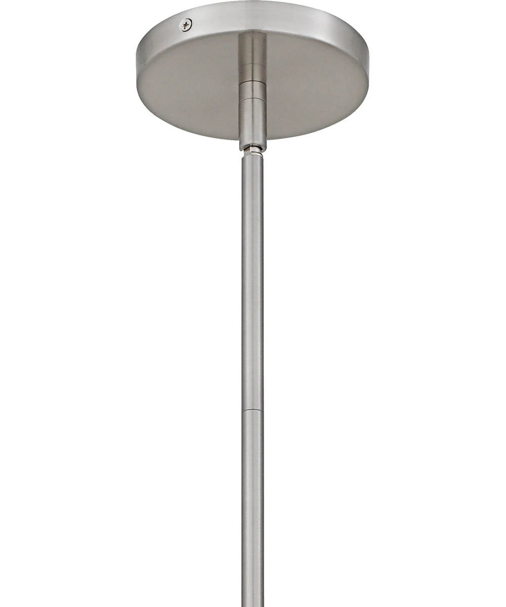Drover 1-Light 12"W Brushed Nickel Pendant Ceiling Light - Image 6