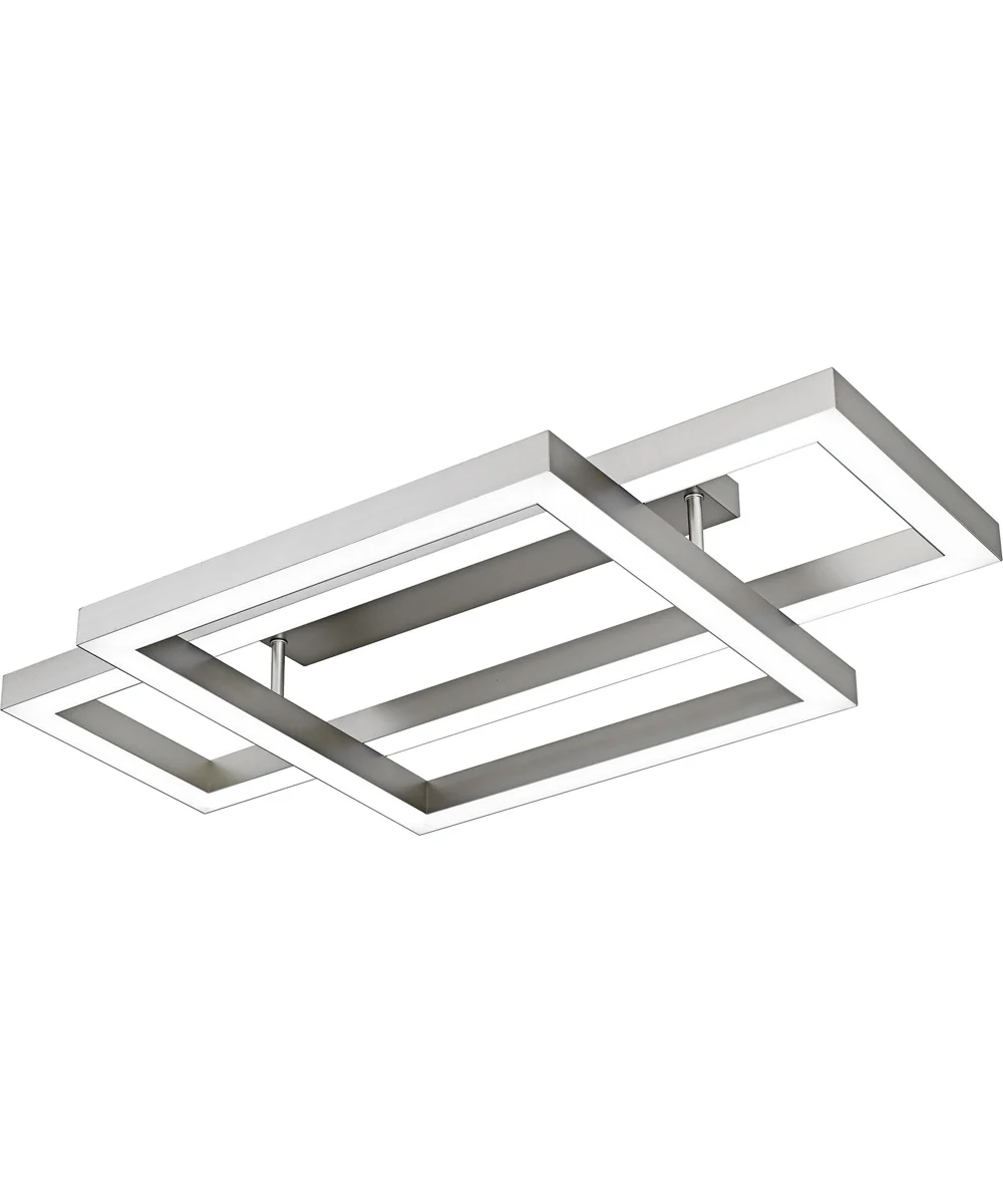 Quoizel Semi-Flush Mount Extra Large Semi Flush Mount Painted Brushed Nickel - Image 6