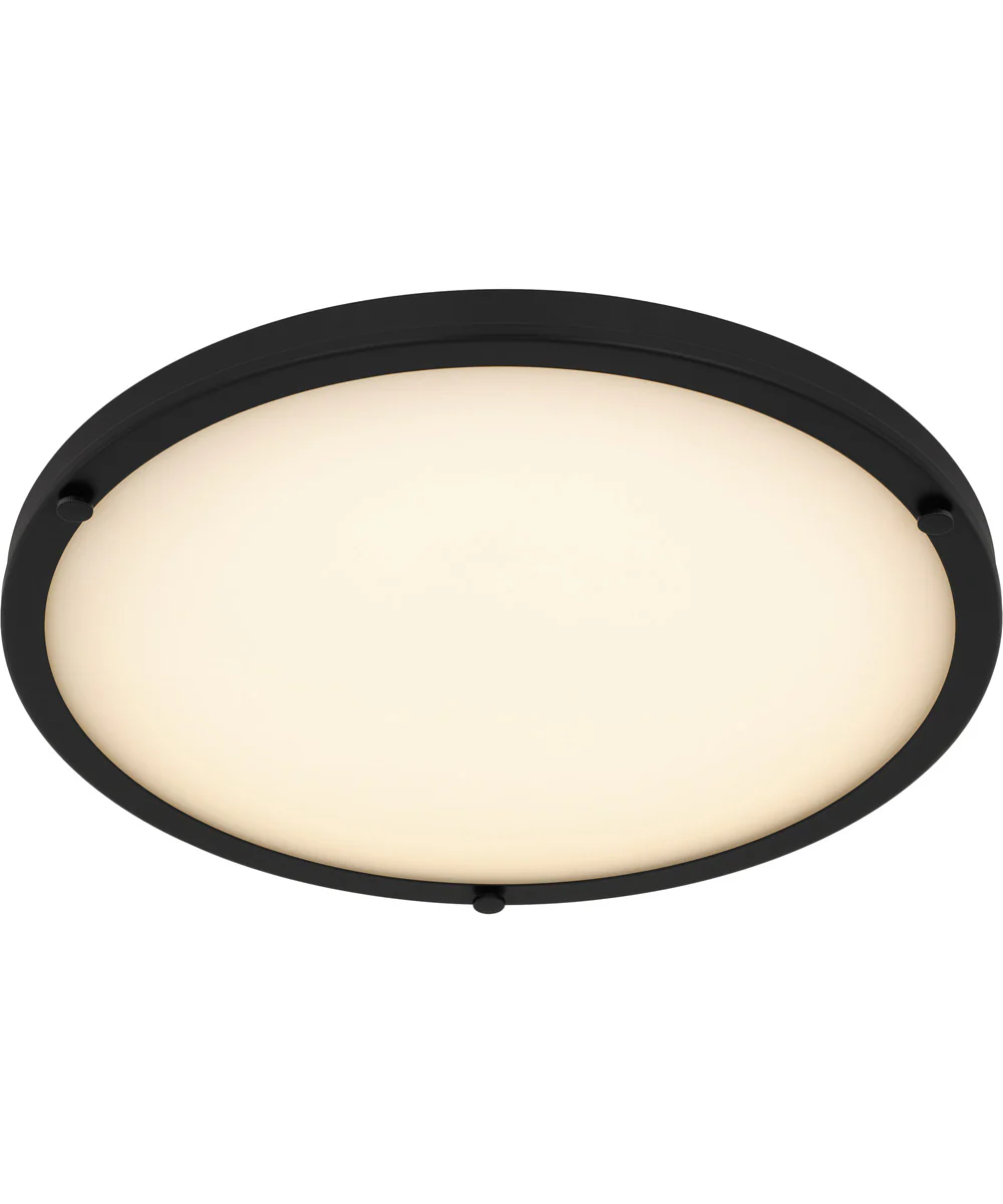 Quoizel Semi-Flush Mount Medium Semi Flush Mount Matte Black - Image 6