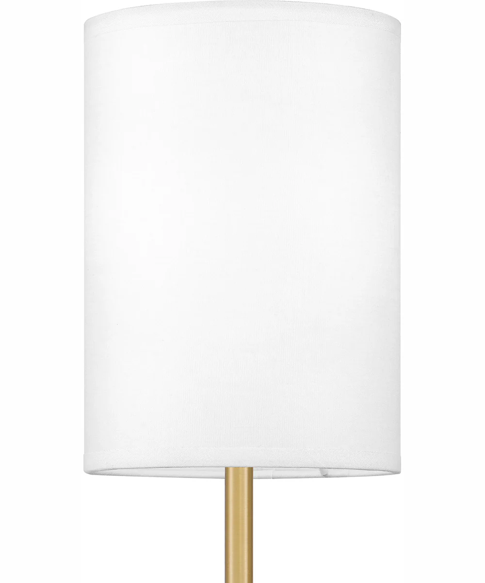 Quoizel Wood Small 2-light Wall Sconce Aged Brass - Image 6
