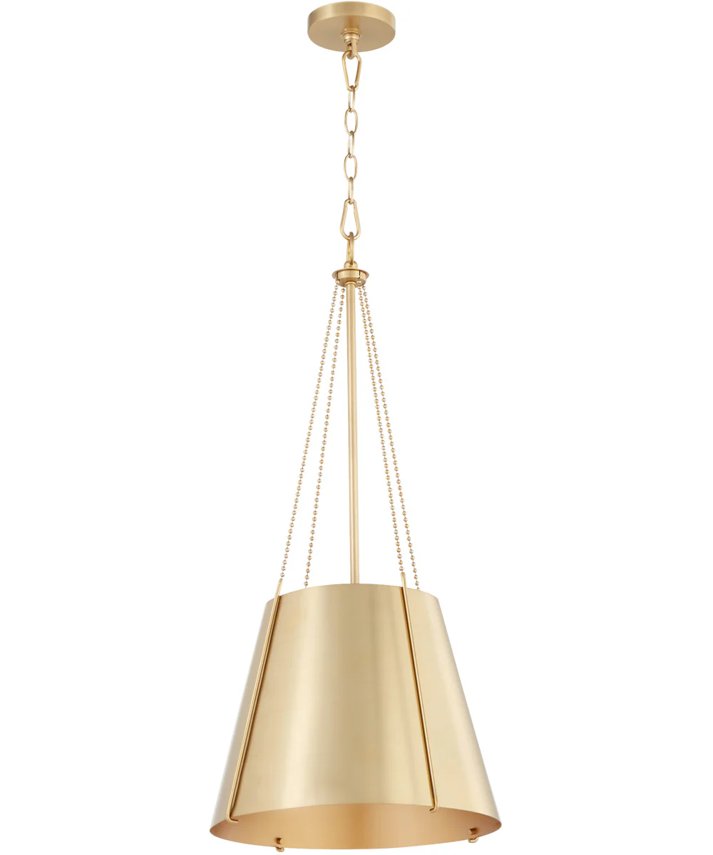 1-light Pendant Aged Brass