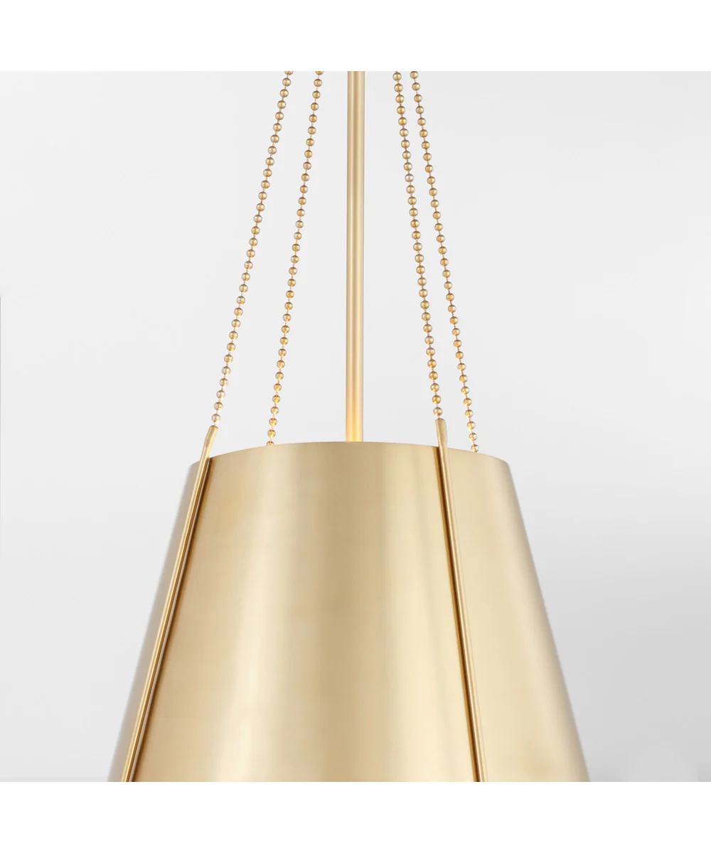 1-light Pendant Aged Brass - Image 4