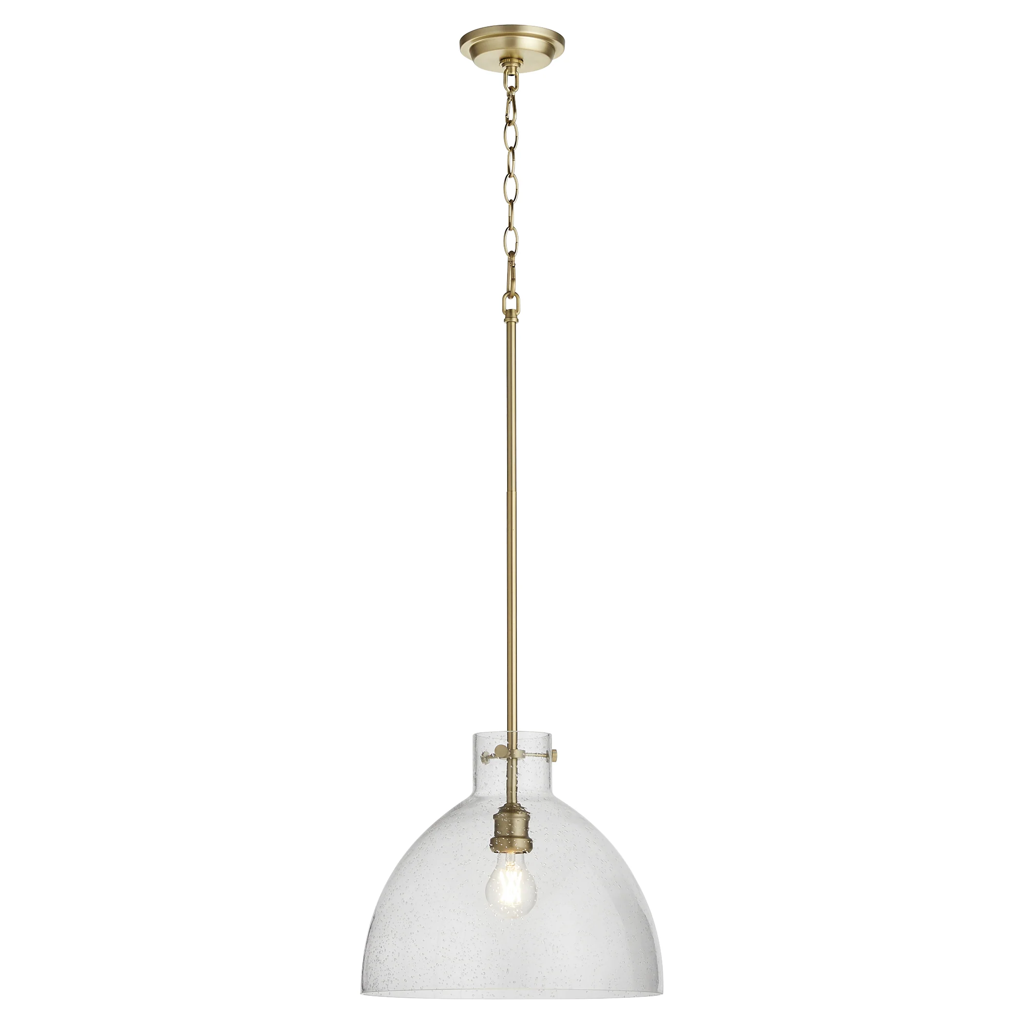 1-light Pendant Aged Brass - Image 2