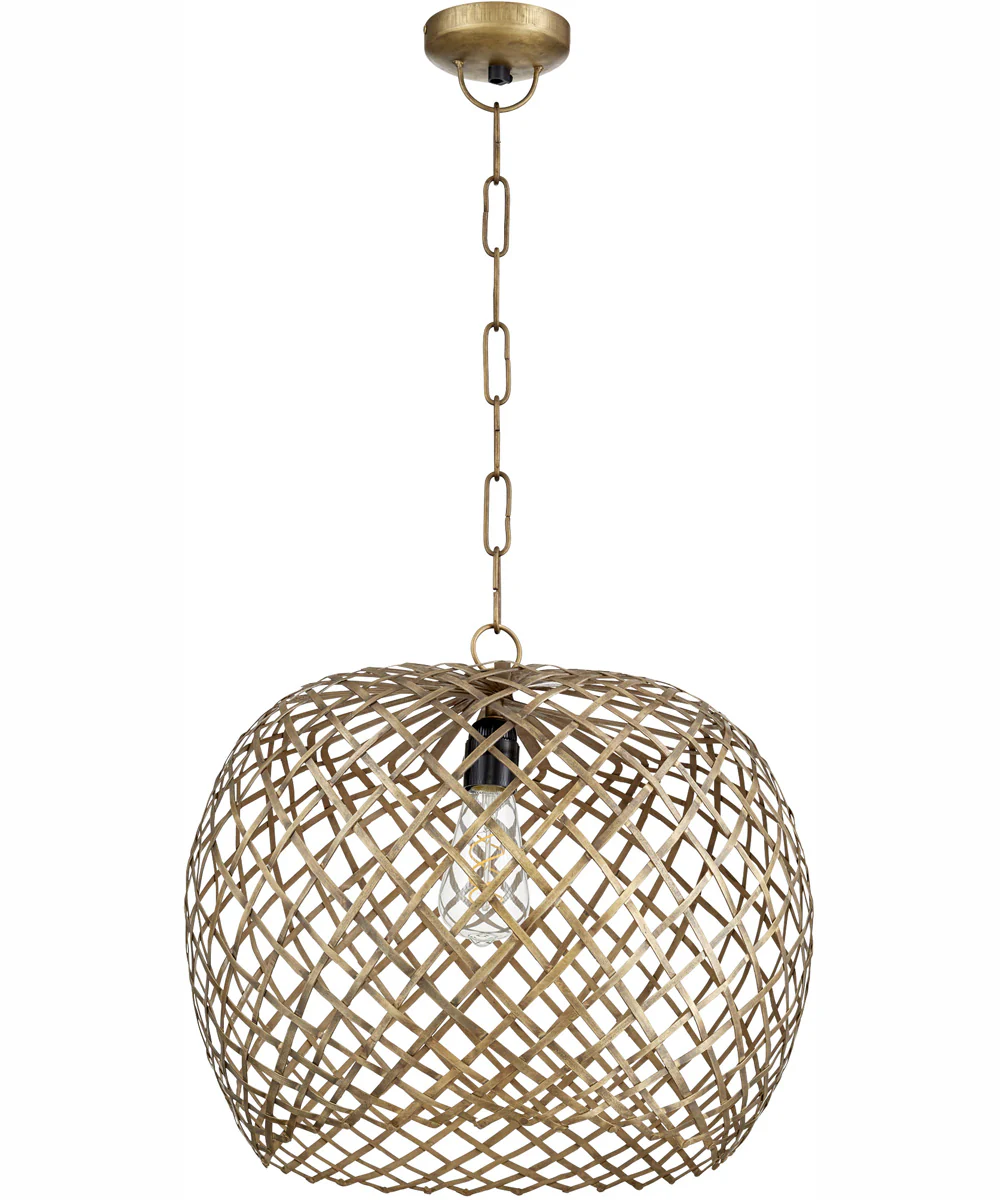 1-light Pendant Artisan's Brass