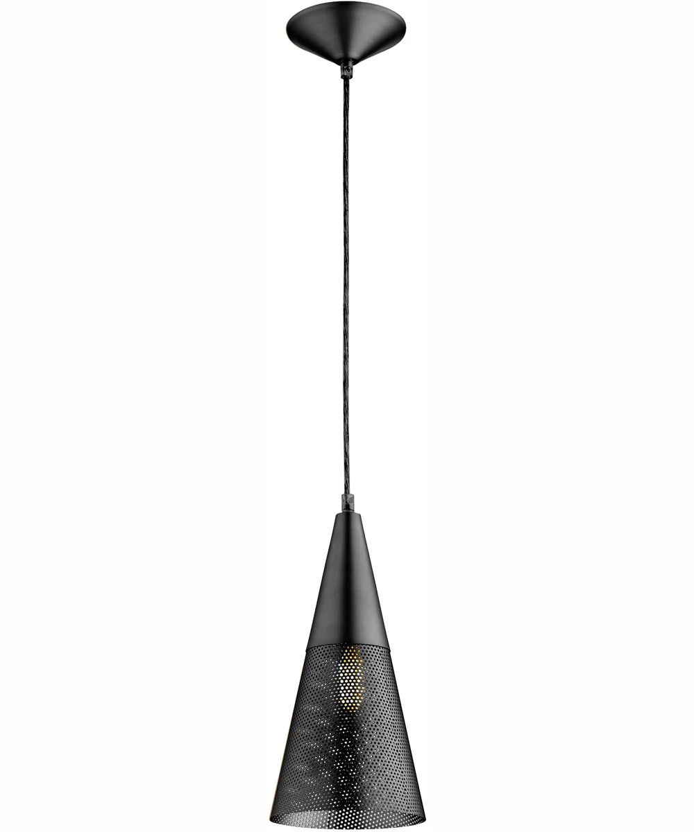 1-light Pendant Matte Black - Image 2