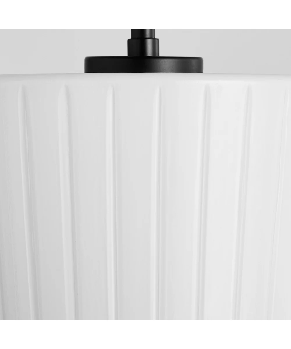 1-light Pendant Matte Black - Image 4