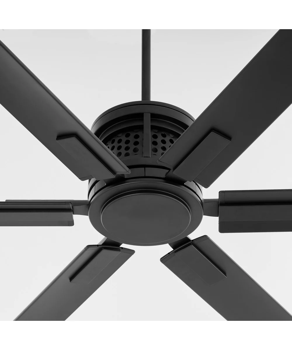 120" Zeus Patio Ceiling Fan Matte Black - Image 4