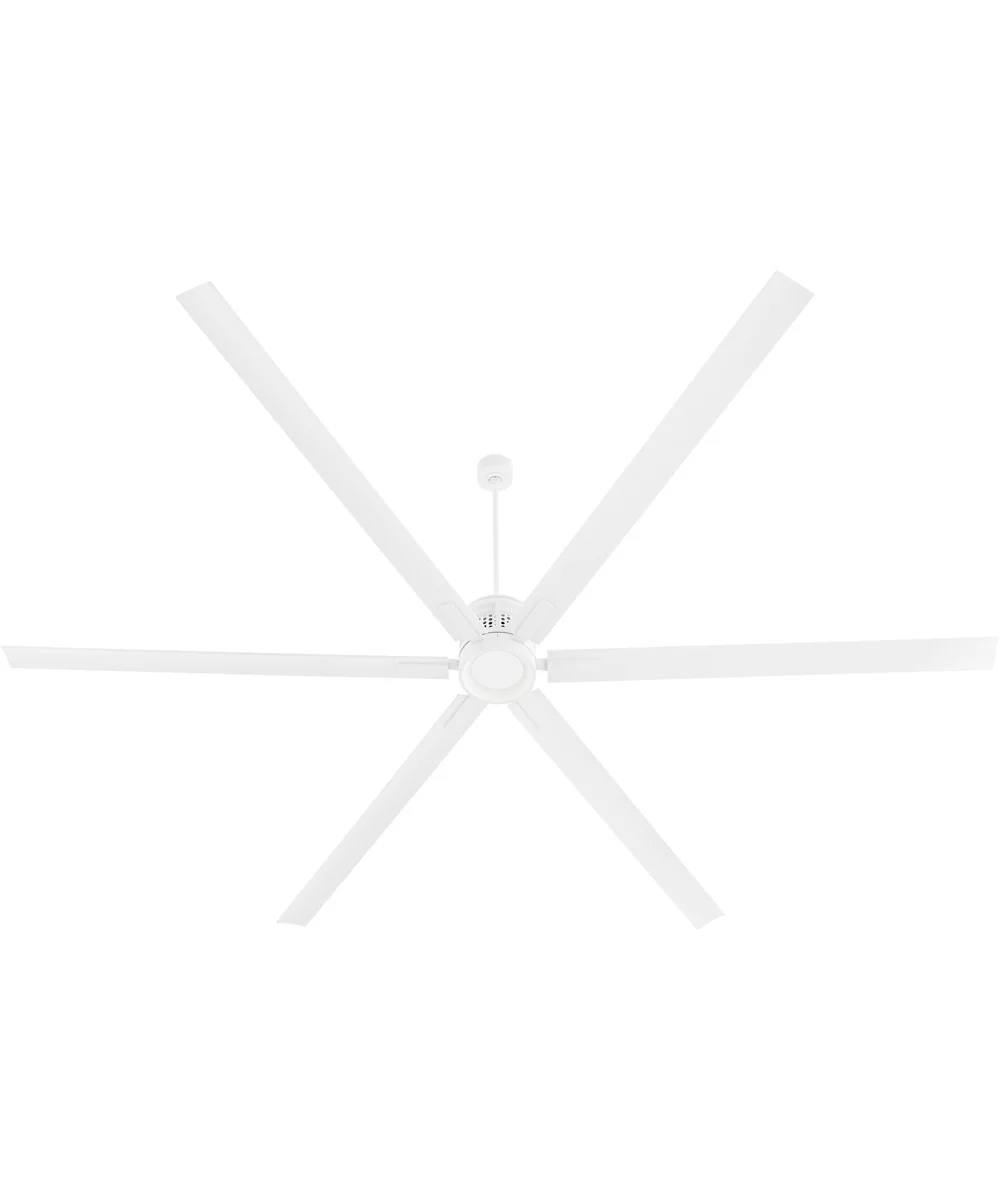 120" Zeus Patio Ceiling Fan Studio White - Image 3