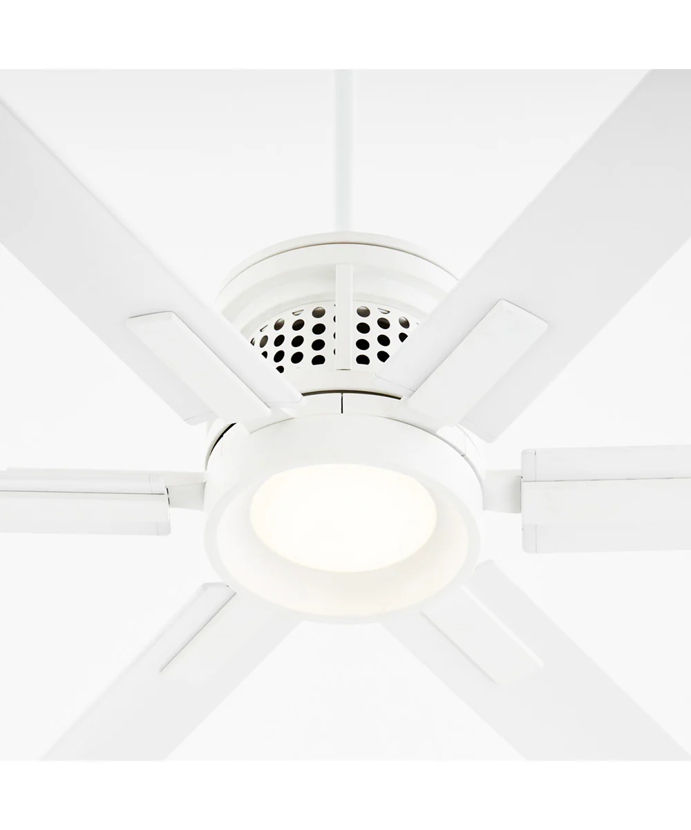 120" Zeus Patio Ceiling Fan Studio White - Image 7