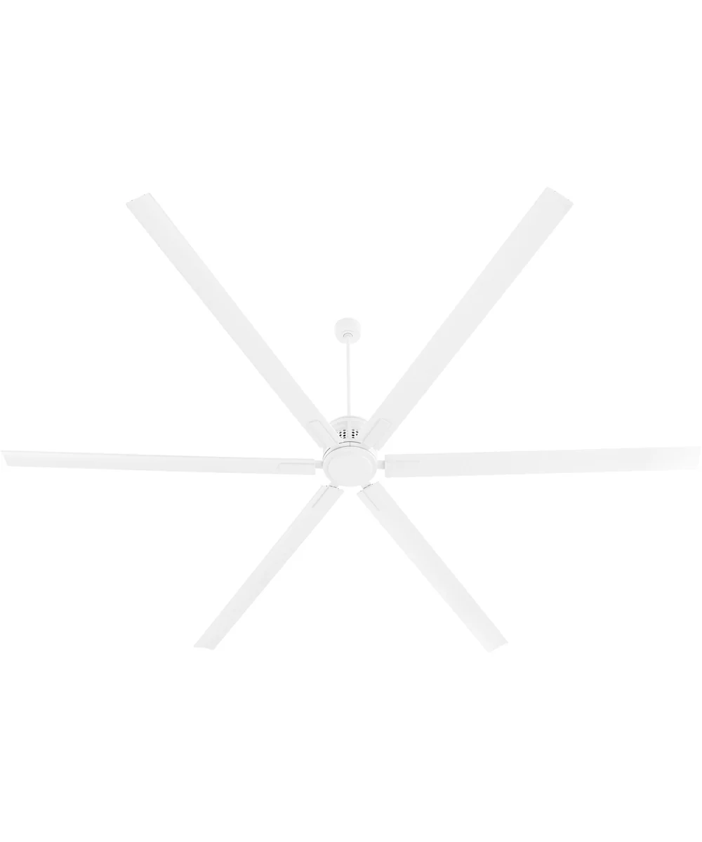 120" Zeus Patio Ceiling Fan Studio White - Image 8