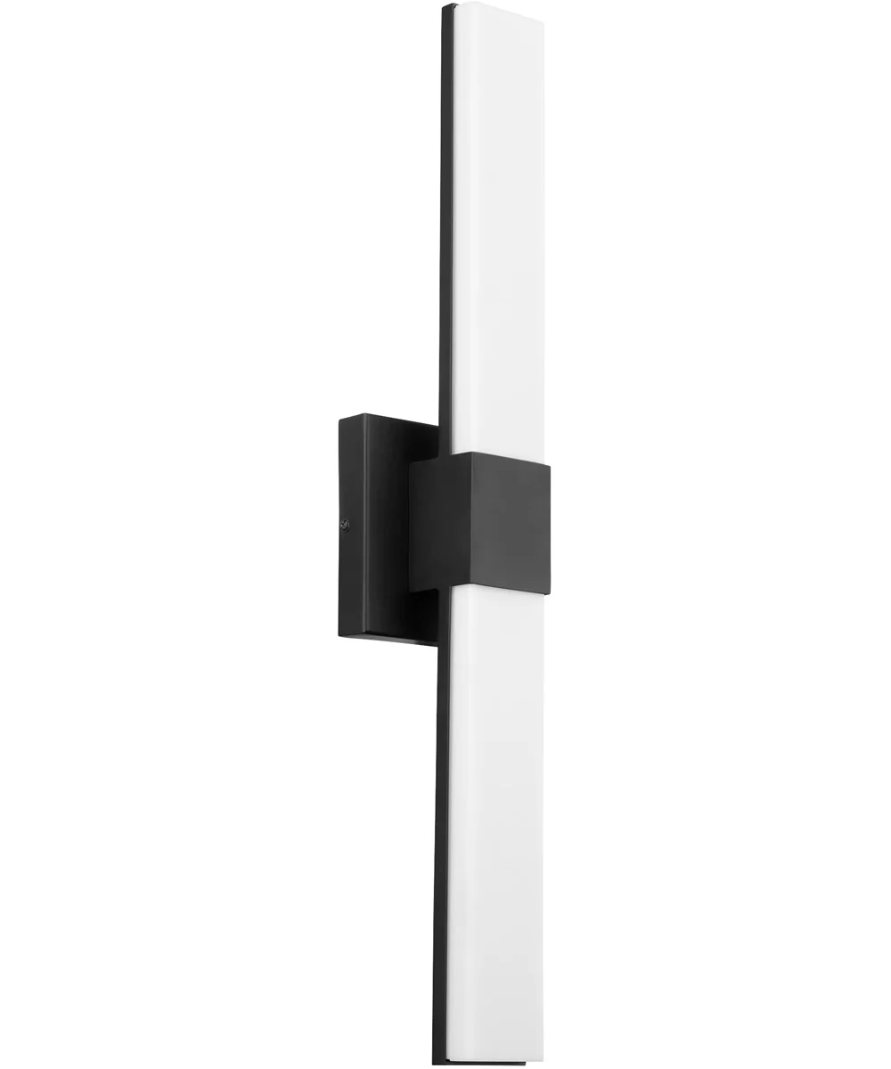 2-light LED Bath Vanity Light Matte Black
