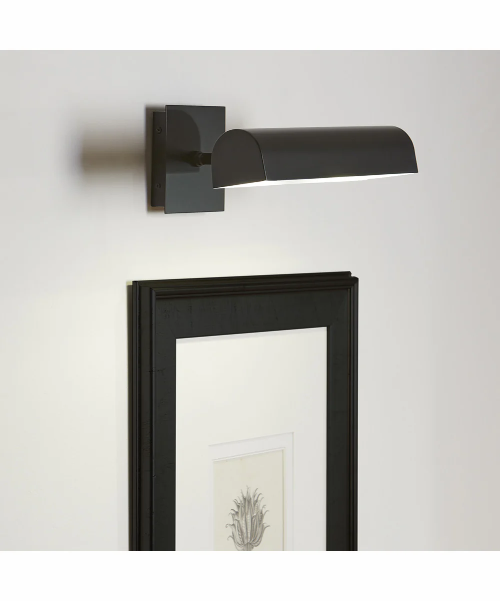2-light Wall Mount Light Fixture Matte Black - Image 6