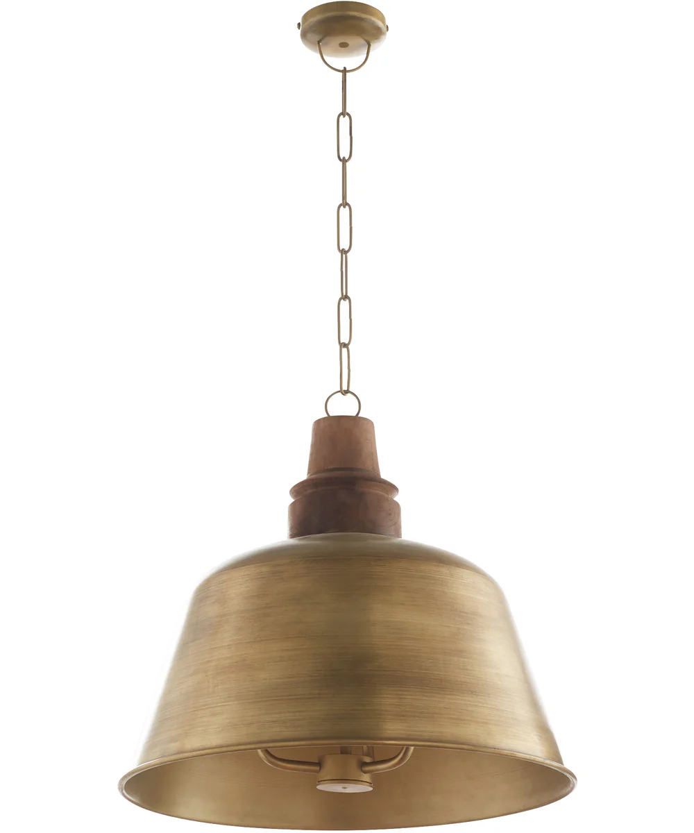 3-light Pendant Artisan Brass - Image 2