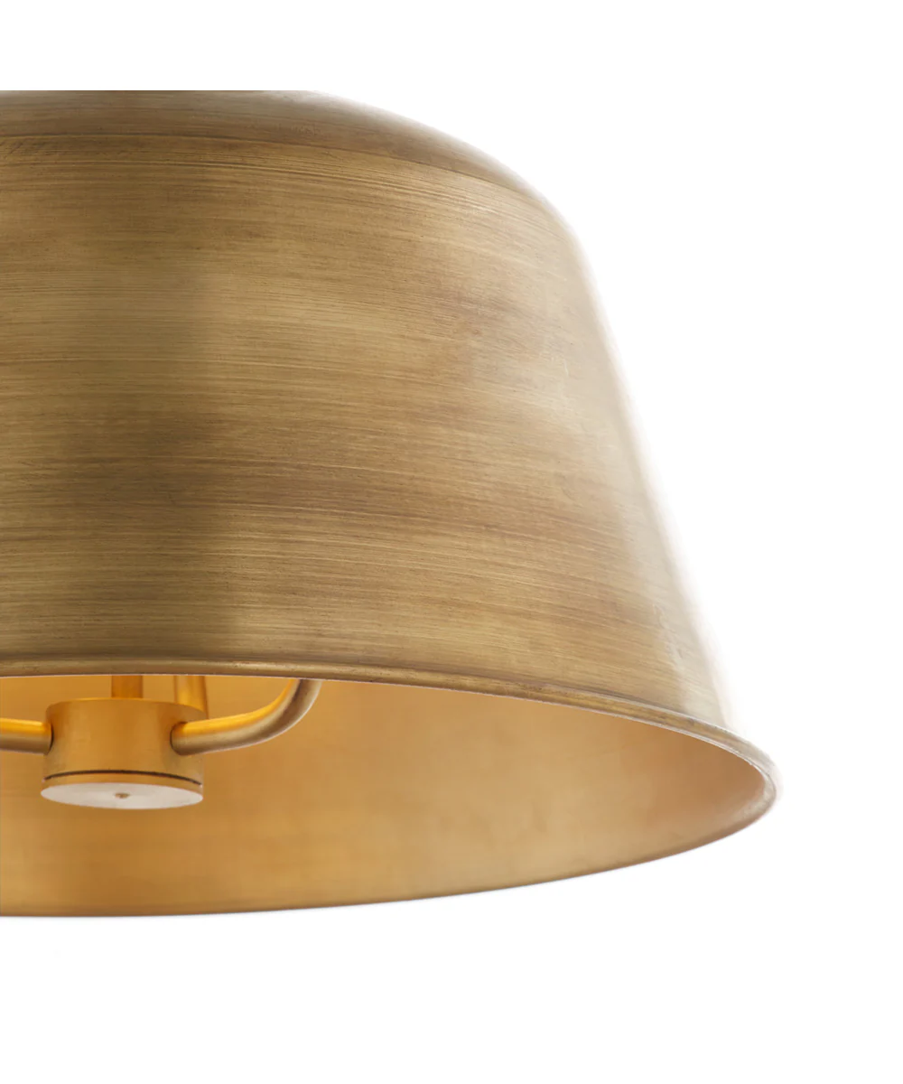3-light Pendant Artisan Brass - Image 3