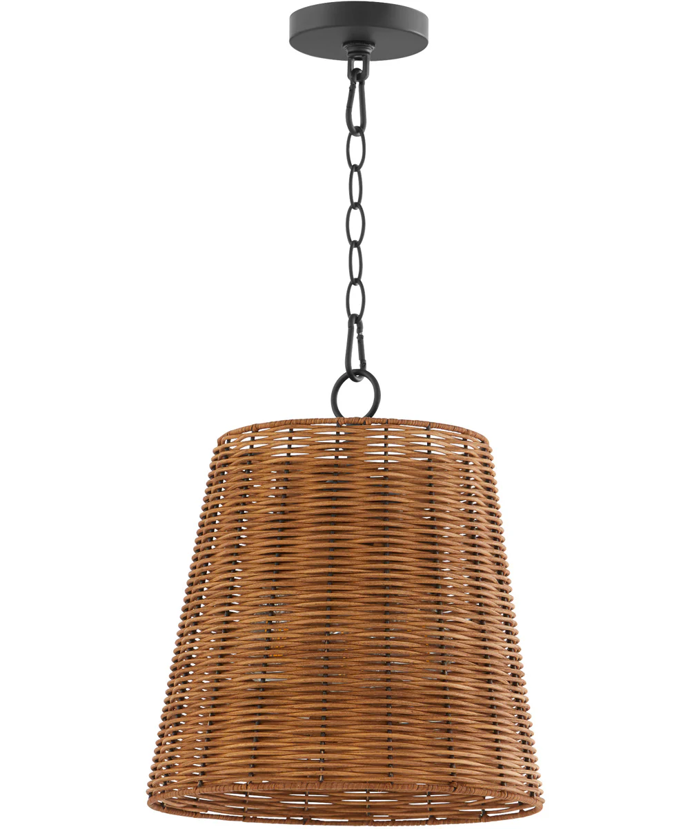 3-light Pendant Matte Black