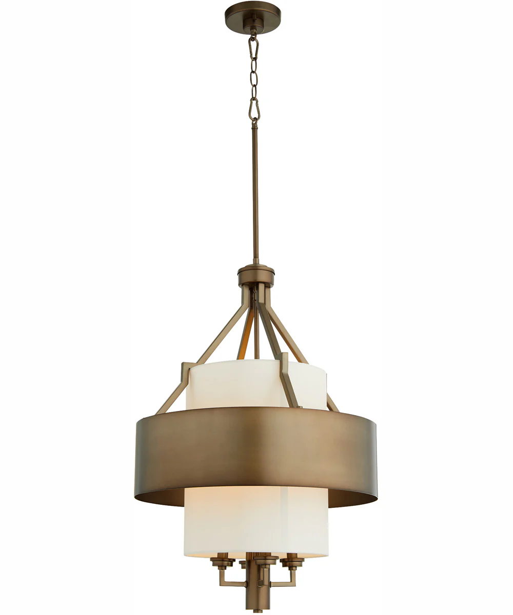 4-light Pendant Dark Brass - Image 2