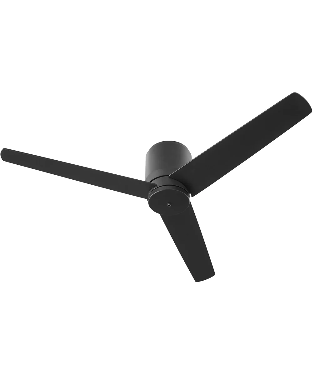 52" Banzai Ceiling Fan Matte Black