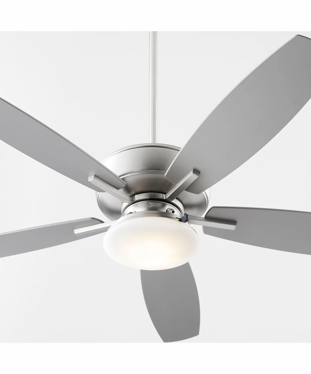 52" Breeze Patio Plus 52 1-light LED Indoor/Outdoor Patio Ceiling Fan Satin Nickel - Image 3