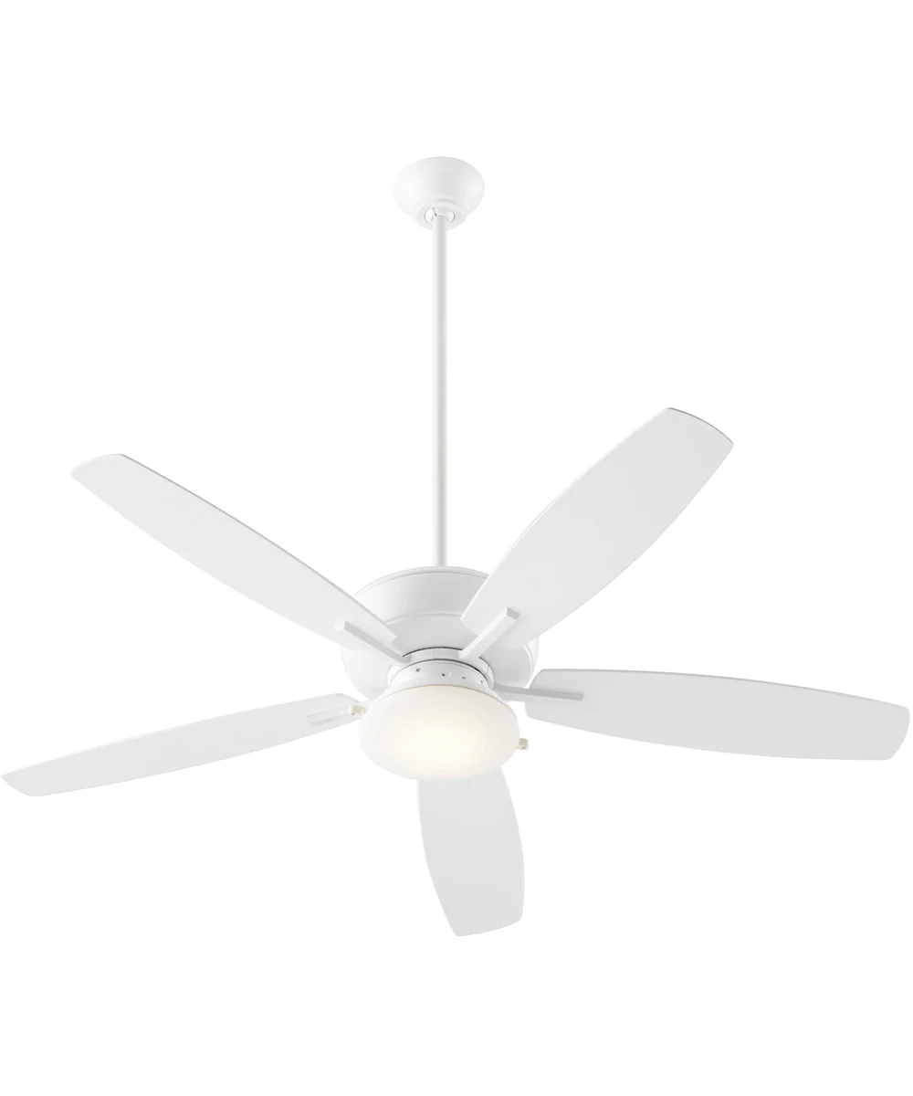 52" Breeze Patio Plus 52 1-light LED Indoor/Outdoor Patio Ceiling Fan Studio White - Image 2