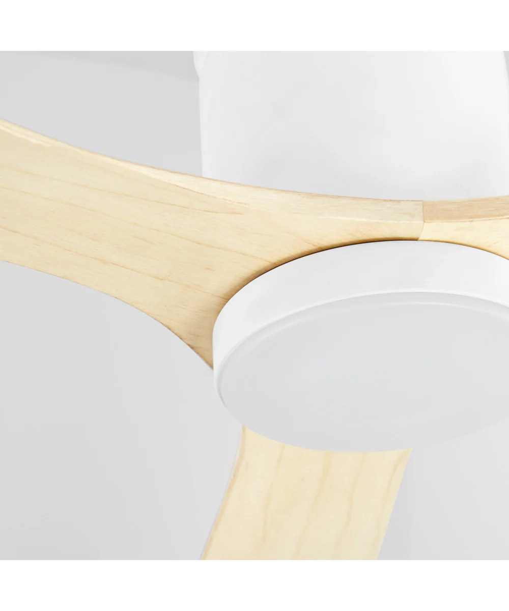 52" Dayton Patio Ceiling Fan Studio White - Image 3