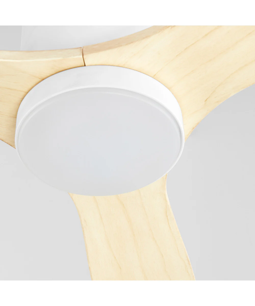 52" Dayton Patio Ceiling Fan Studio White - Image 4