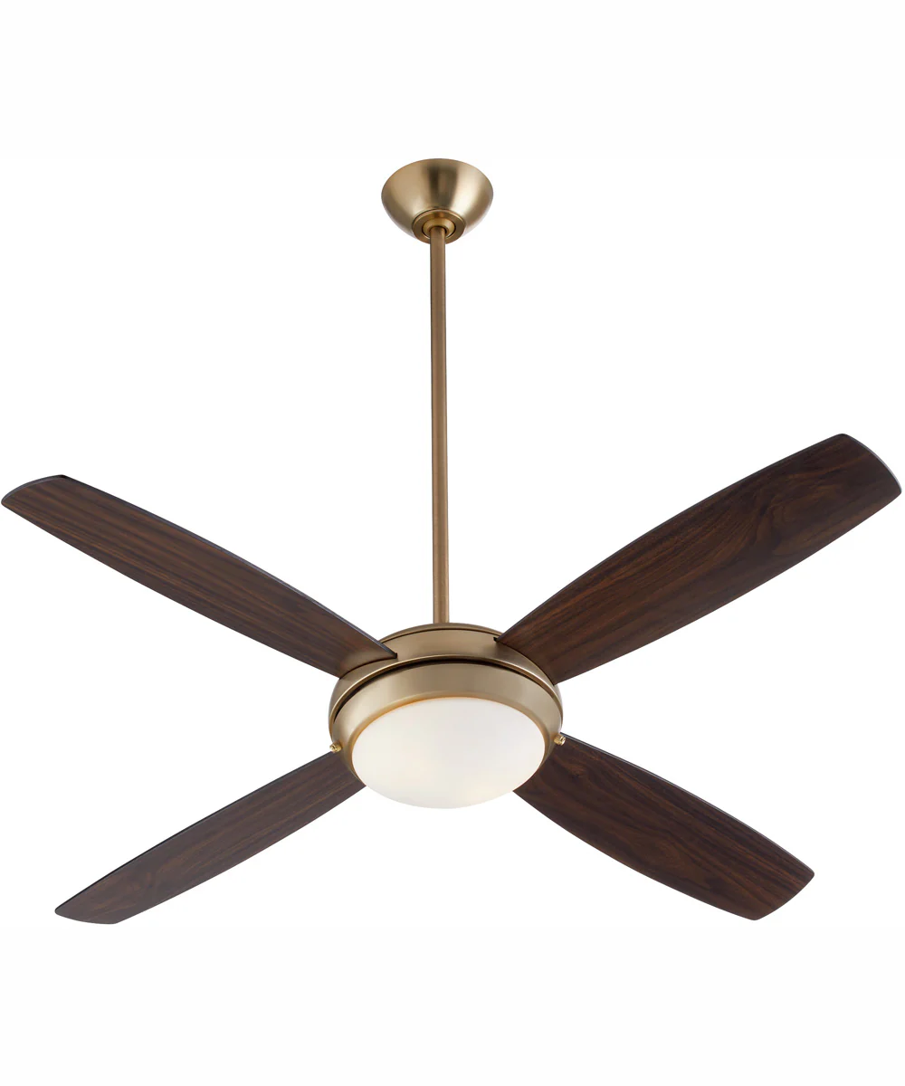 52" Expo 2-light Ceiling Fan Aged Brass - Image 2