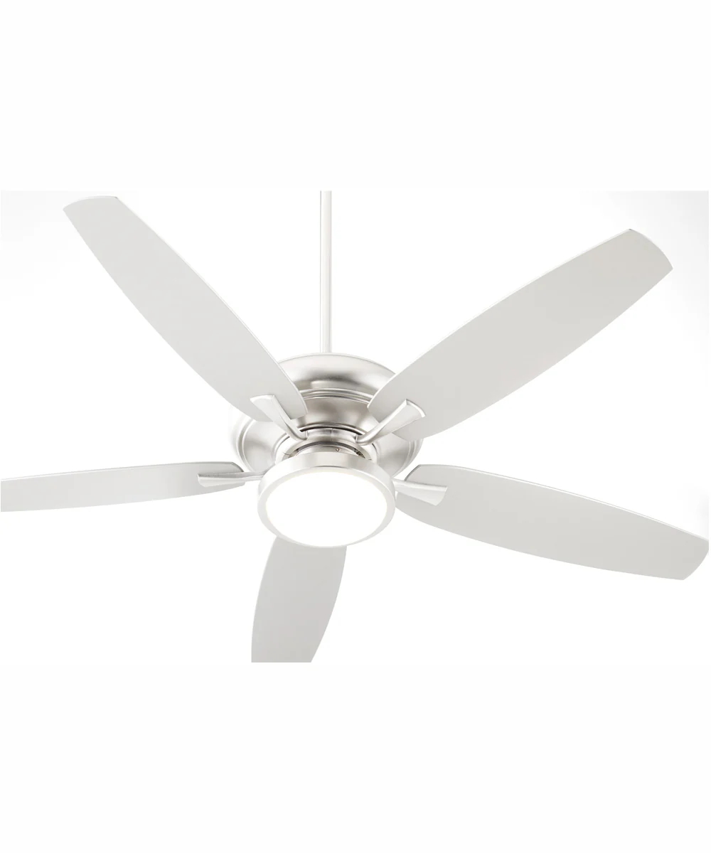 56" Apex Patio Indoor/Outdoor Ceiling Fan Satin Nickel - Image 6