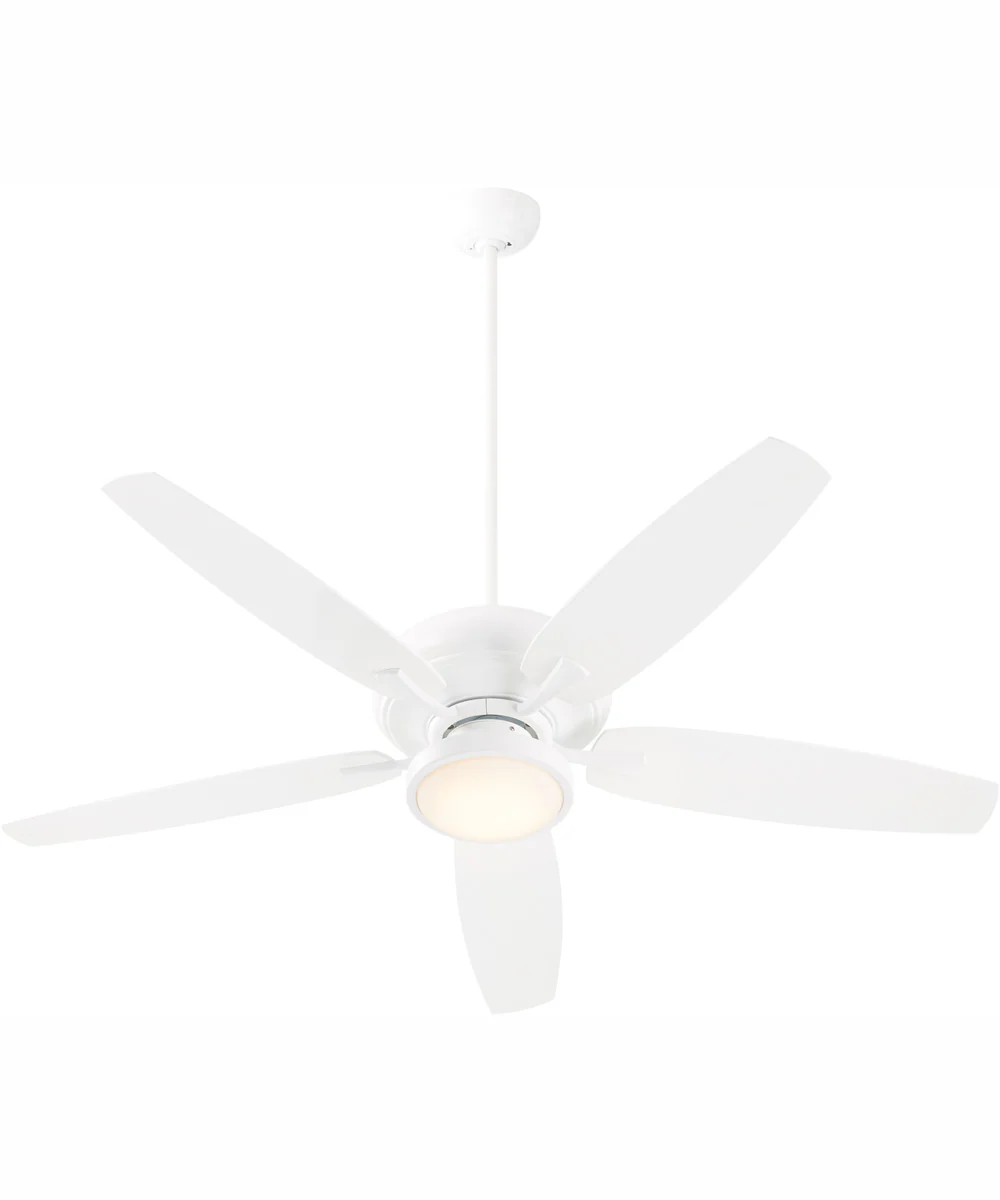 56" Apex Patio Indoor/Outdoor Ceiling Fan Studio White - Image 3