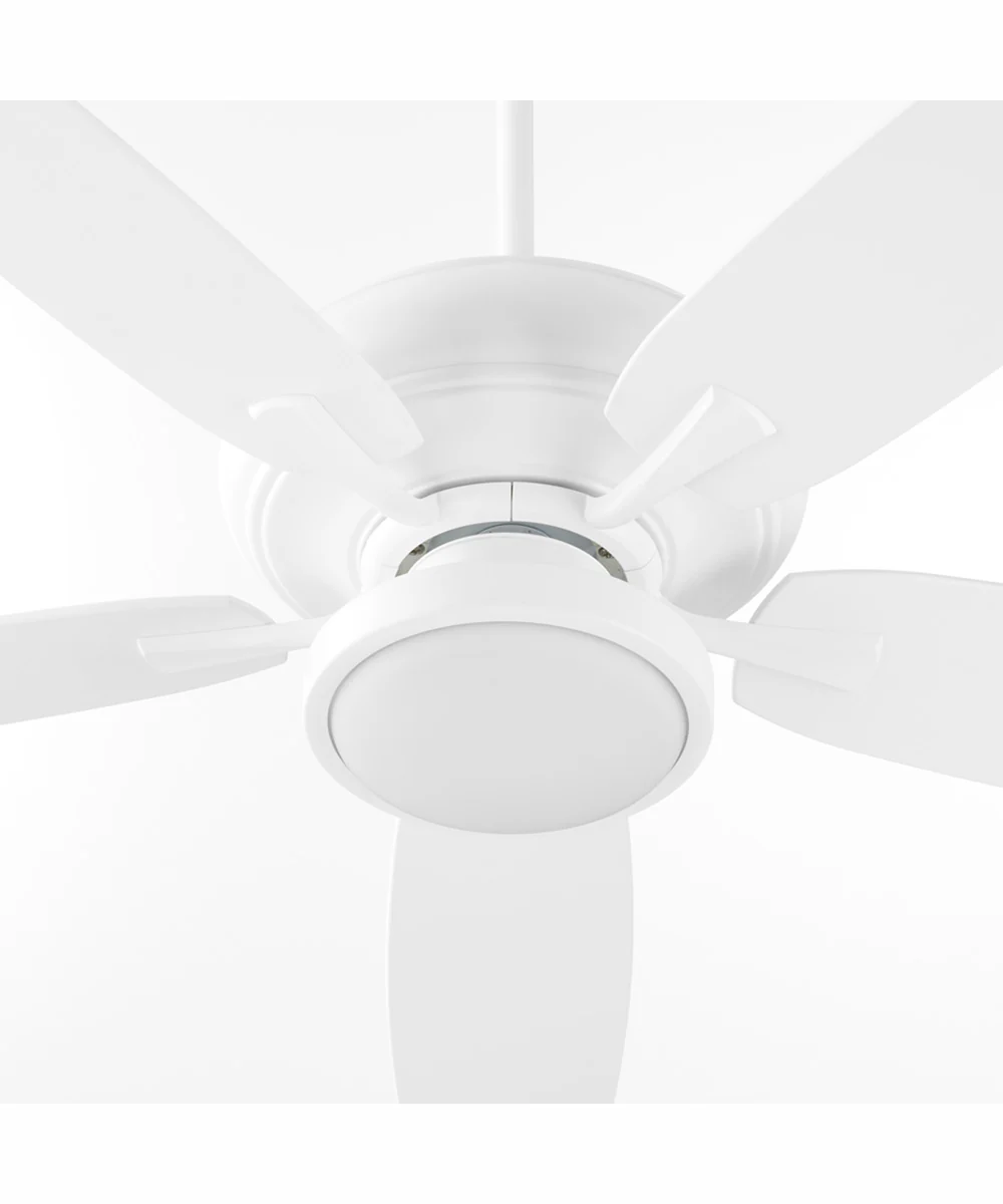 56" Apex Patio Indoor/Outdoor Ceiling Fan Studio White - Image 4