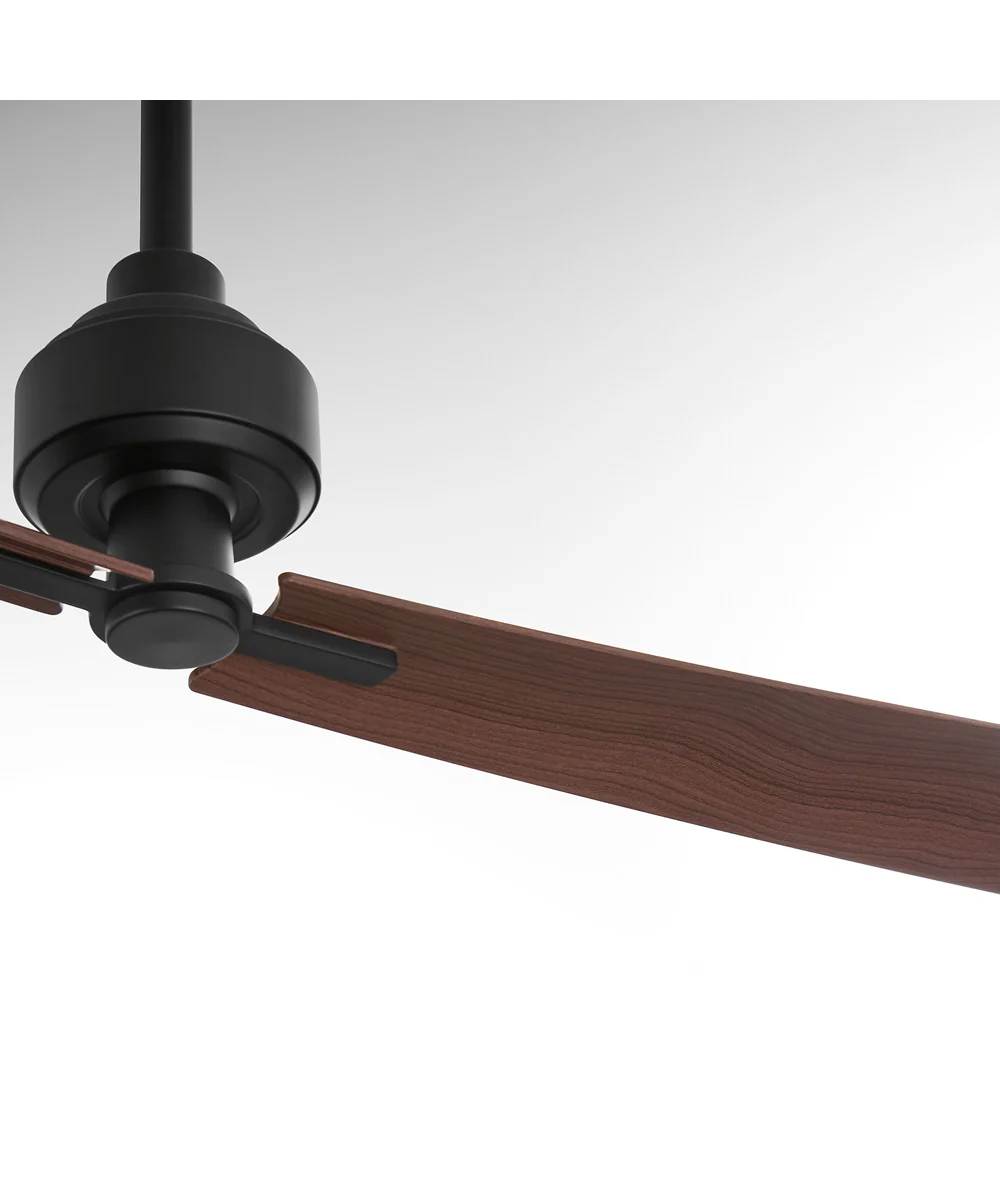 56" Twain Patio Ceiling Fan Matte Black - Image 2