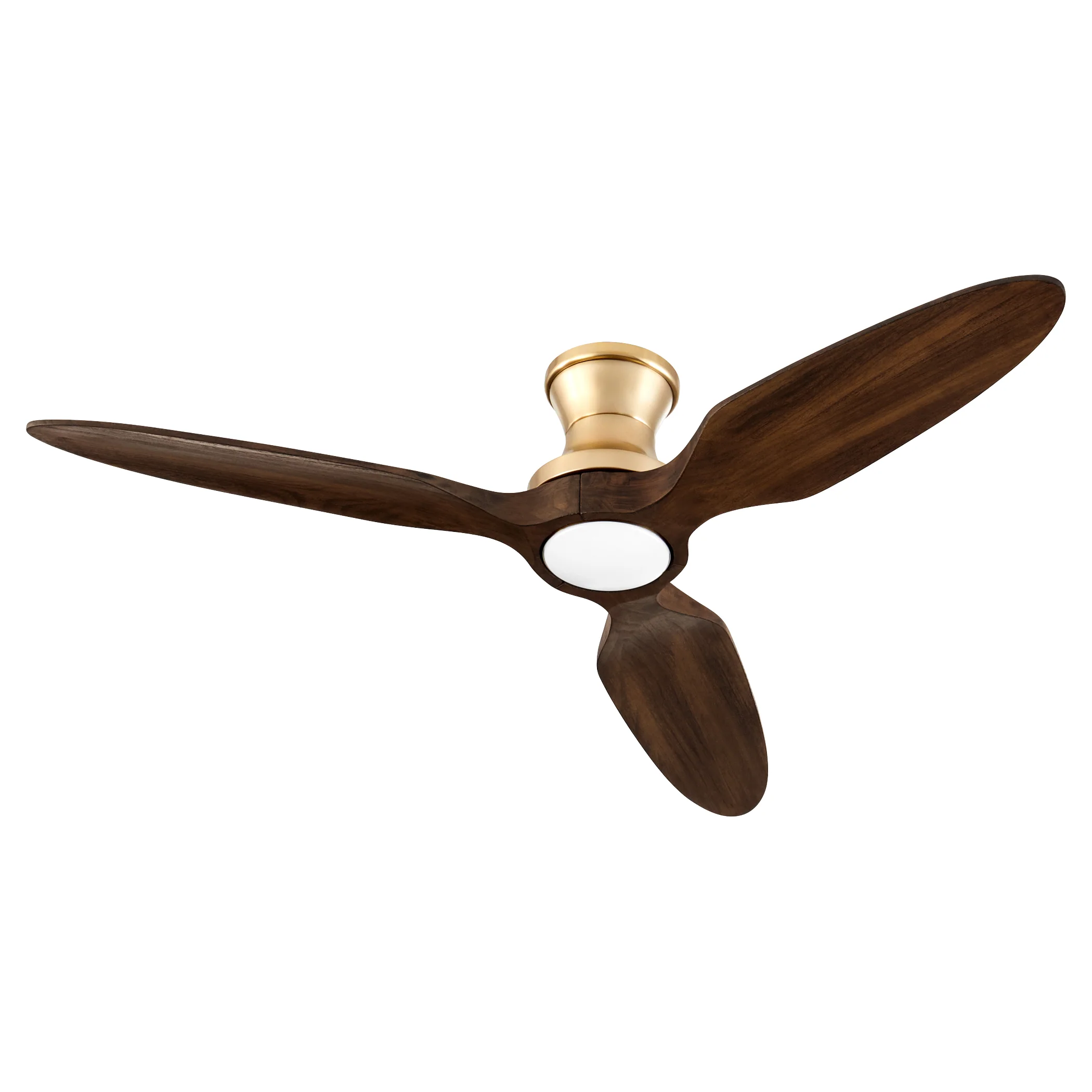 56" Veleta 1-light LED Ceiling Fan Aged Brass - Image 2