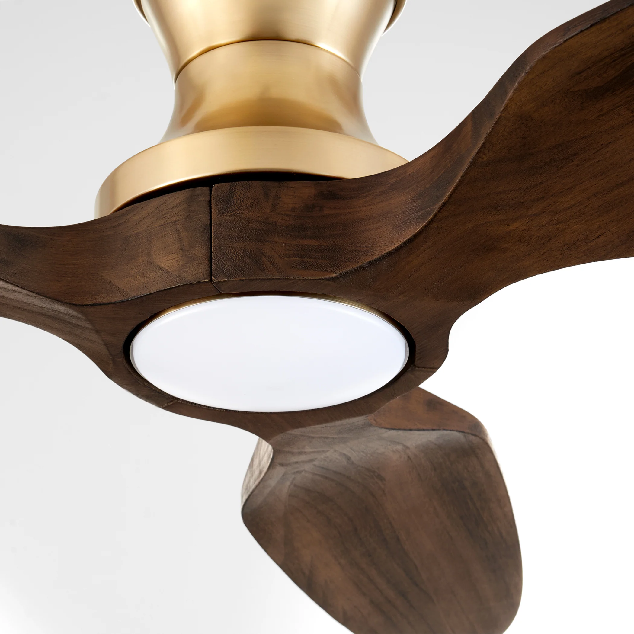 56" Veleta 1-light LED Ceiling Fan Aged Brass - Image 5