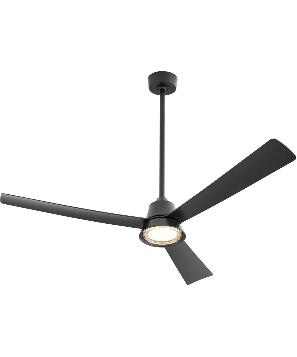 58" Esquire Patio Ceiling Fan Matte Black - Image 4