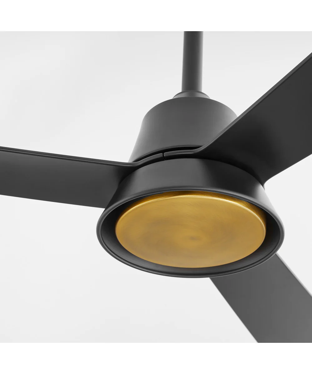 58" Esquire Patio Ceiling Fan Matte Black - Image 6