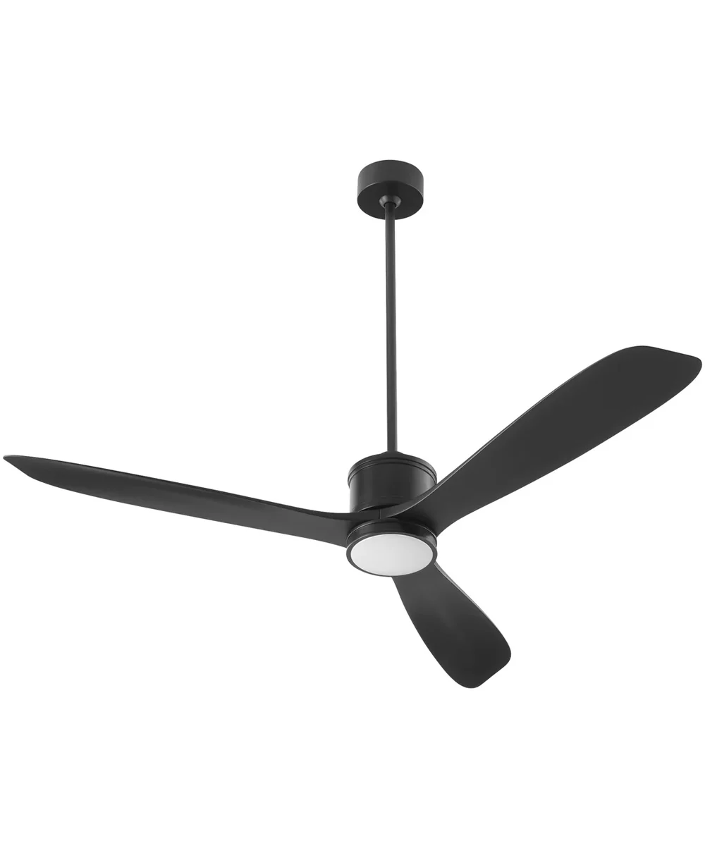 58" Portland Patio Ceiling Fan Matte Black - Image 2