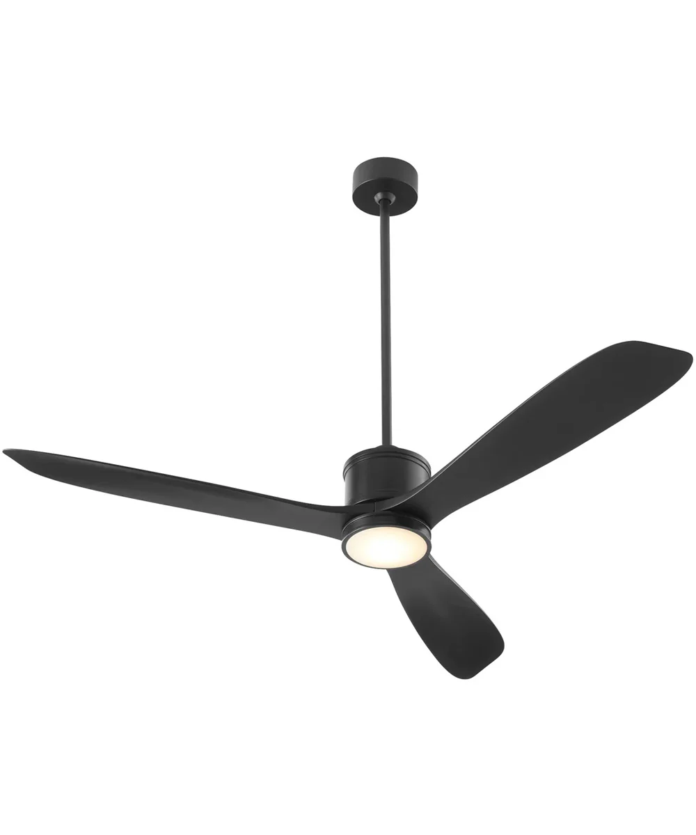 58" Portland Patio Ceiling Fan Matte Black - Image 3