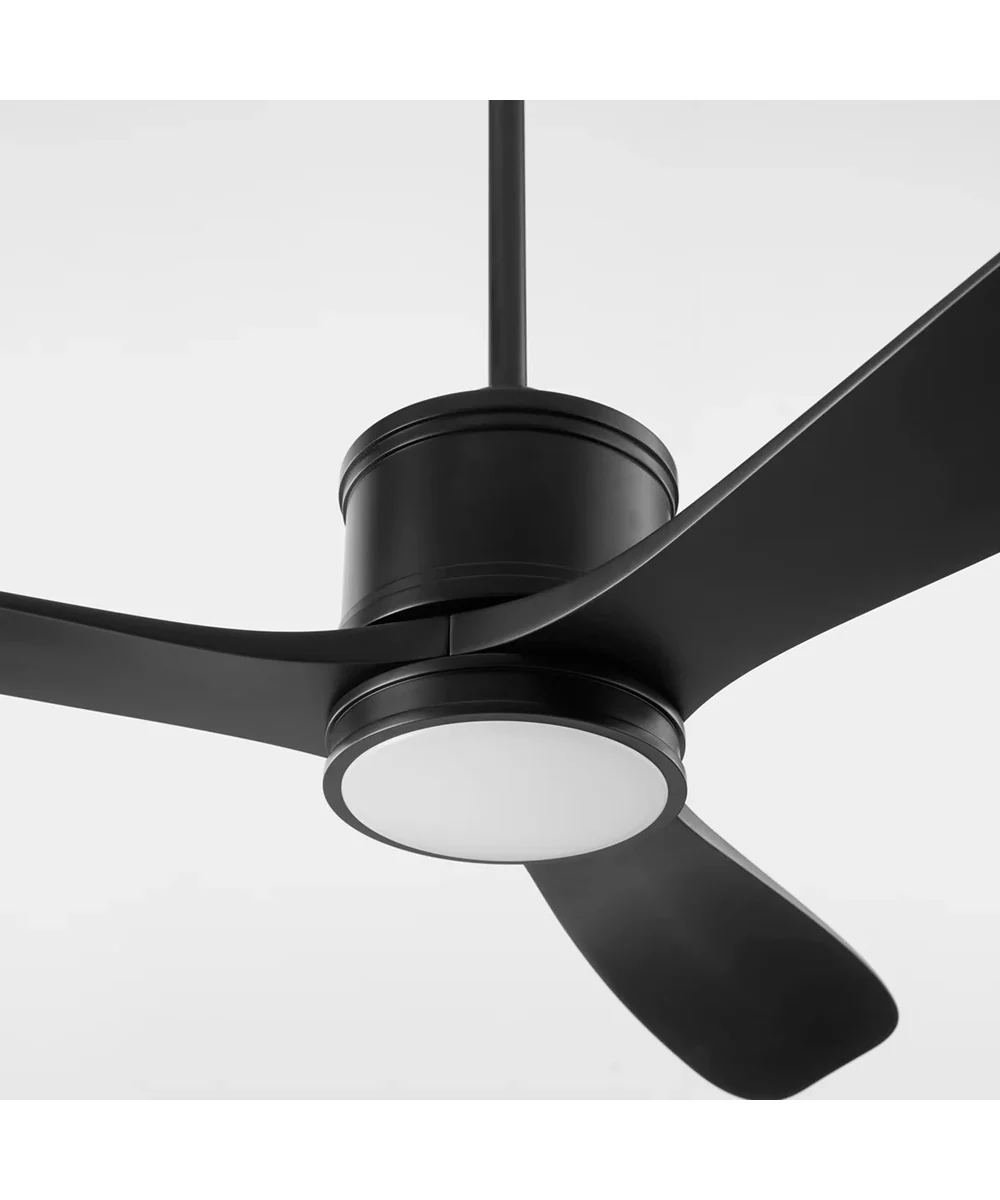 58" Portland Patio Ceiling Fan Matte Black - Image 4