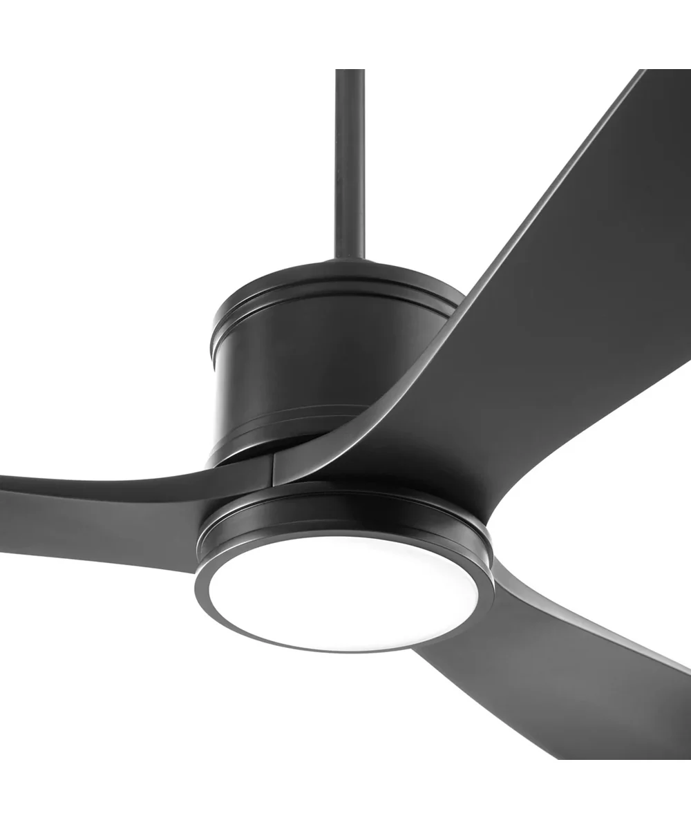58" Portland Patio Ceiling Fan Matte Black - Image 5