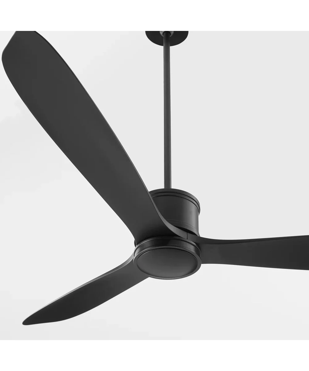 58" Portland Patio Ceiling Fan Matte Black - Image 6
