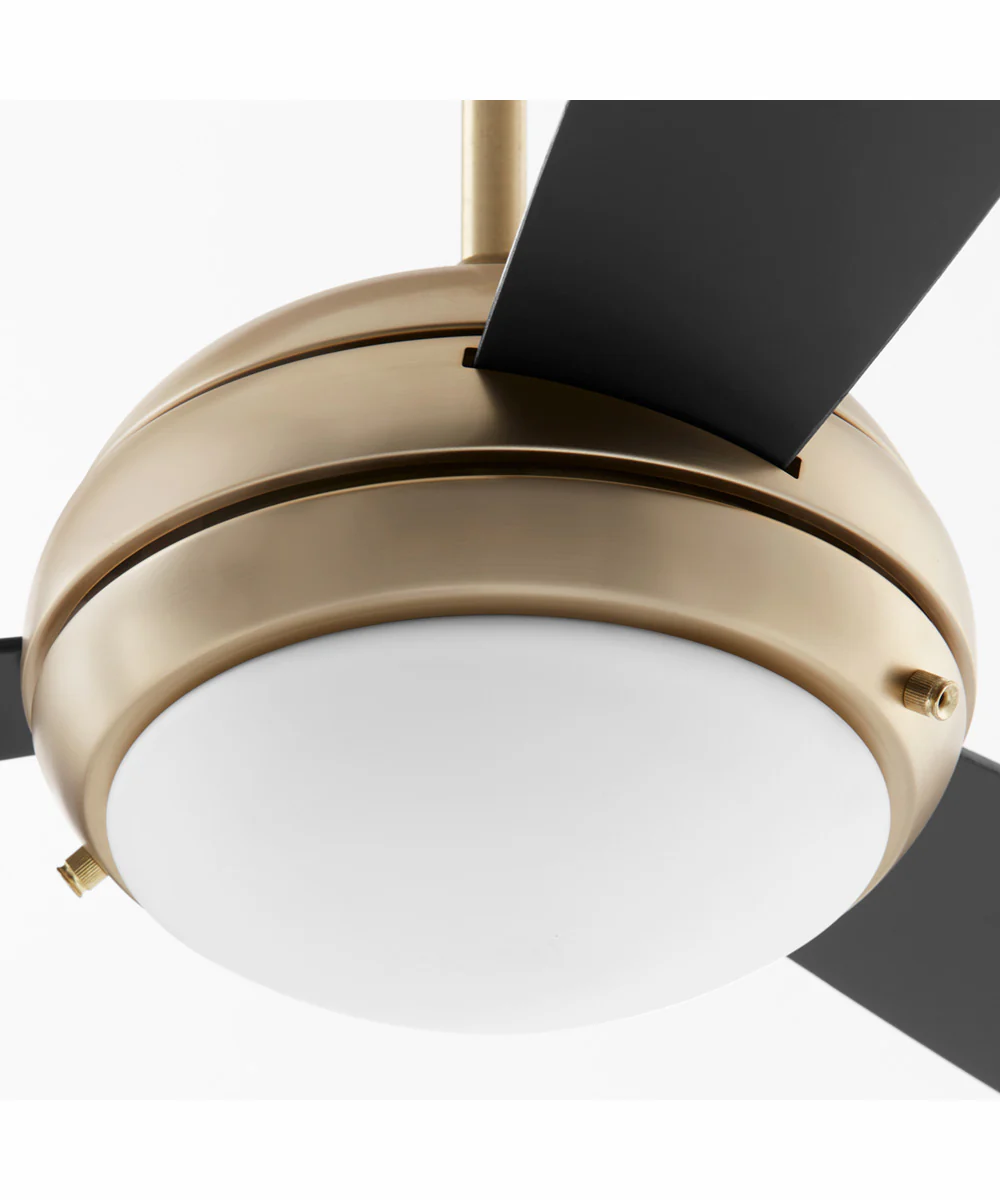 60" Expo 2-light Ceiling Fan Aged Brass - Image 4