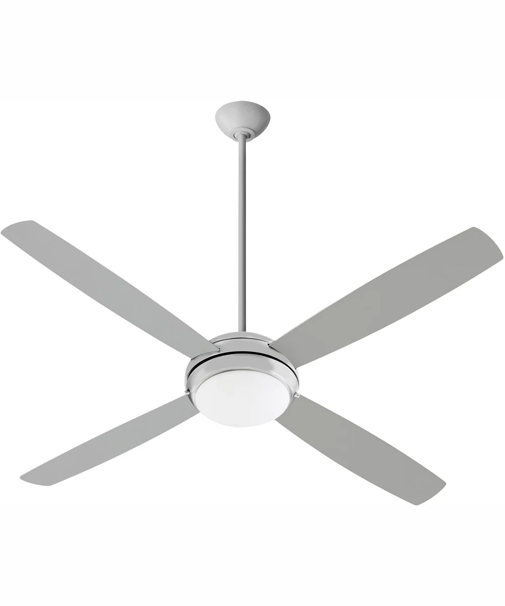 60" Expo 2-light Ceiling Fan Satin Nickel