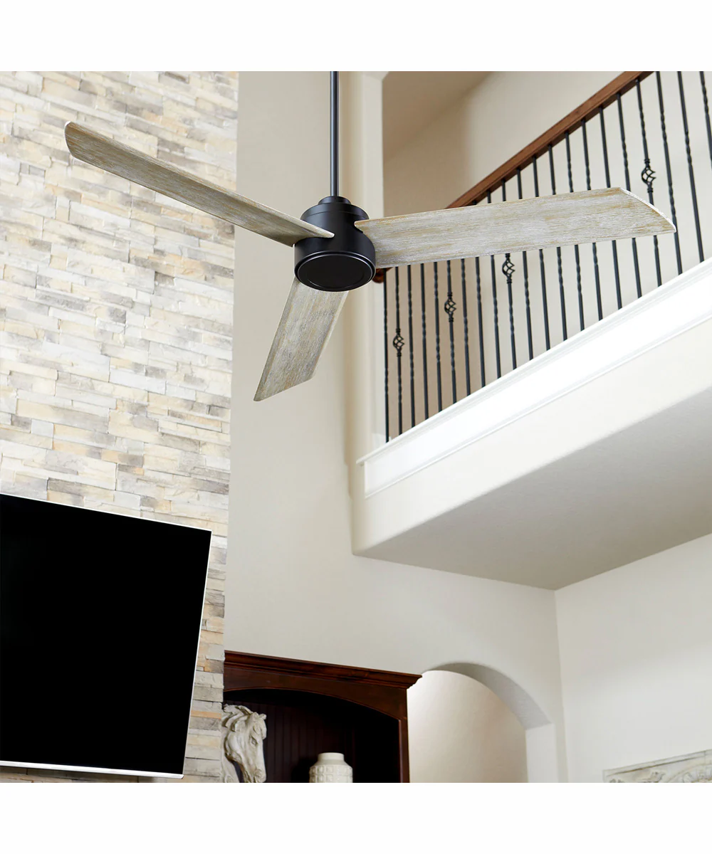 30" Trio Ceiling Fan Textured Black - Image 2