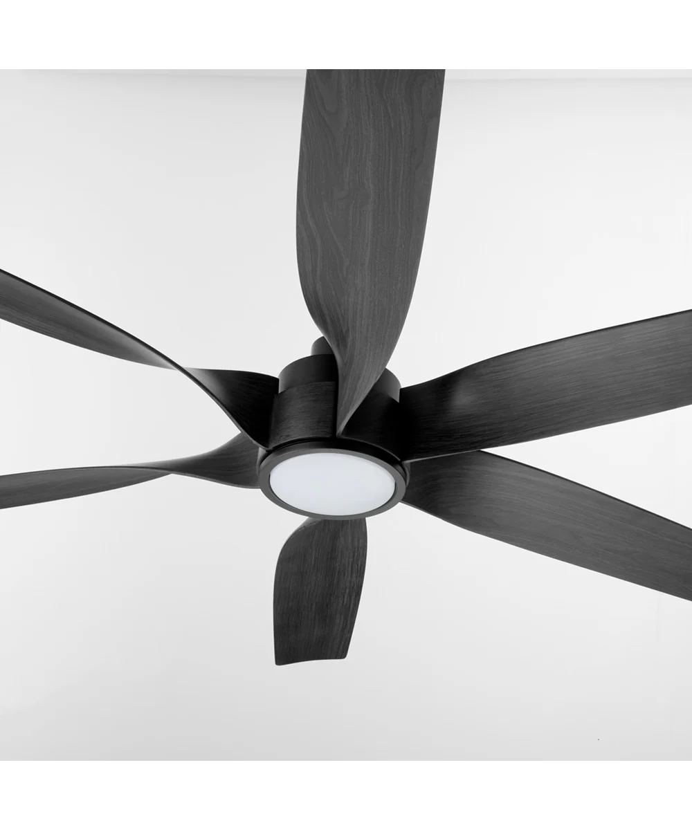 60" Kimbo 1-light LED Patio Ceiling Fan Matte Black - Image 5
